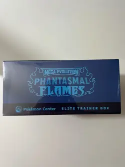SEALED Pokemon Phantasmal Flames POKEMON CENTER ETB Elite Trainer Box - Image 3