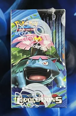 Pokemon 2016 XY Evolutions Booster Box TCG Sealed - Minimum Wrap Issue - Image 5
