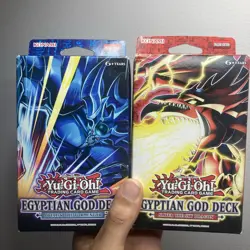 Sealed Yugioh Egyptian God Deck Set - Obelisk & Slifer - Image 1