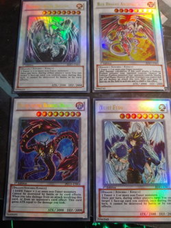 Yu-Gi-Oh Fan Made Orica - Stardust Spark Dragon Red Dragon Archfiend Ultra Rare - Image 1