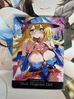 Dark Magician Girl Yugioh Goddess Story Waifu Anime Custom Card - Image 1