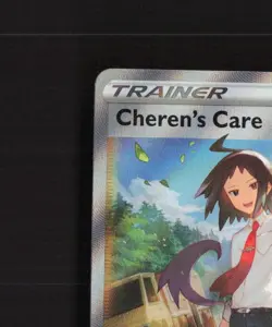 Cheren's Care GG58/GG70 Crown Zenith Full Art Ultra Rare Holo Pokemon Card NM - Image 3