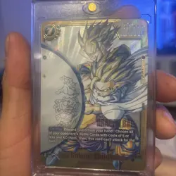 Dragon Ball Super Fusion World Card Game Son Gohan Childhood SCR TCG FB01-140 - Image 1