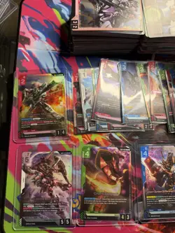 Gundam Card Game TCG Lot C, U, R,LR And C+ 400 Plus Cards 40 Rares Plus PSA 9 C+ - Image 2