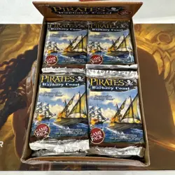 Pirates Of The Barbary Coast Cards|Full Box Not Sealed - Image 1