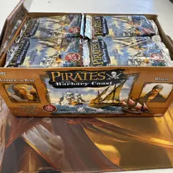 Pirates Of The Barbary Coast Cards|Full Box Not Sealed - Image 3