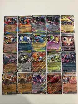 Pokemon TCG 20 Card Lot - 20 Full Holo EXs/Double Rares *NEAR MINT* - Image 1