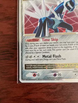 Pokemon TCG Dialga LV. X Holo Rare Card Diamond & Pearl DP17 - Image 5