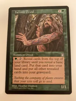 MTG NM Hermit Druid Stronghold Free Shipping In The US With Tracking - Image 1