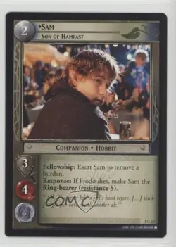 2001 The Lord of Rings TCG: Fellowship Ring Samwise Gamgee Sam Son Hamfast - Image 1