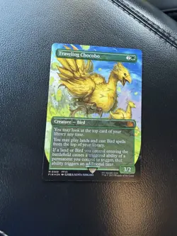 Traveling Chocobo (Borderless) (Chocobo Track Foil) - FINAL FANTASY - Image 1