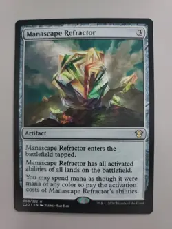 MTG Manascape Refractor Commander 2020 Regular Rare - Image 1