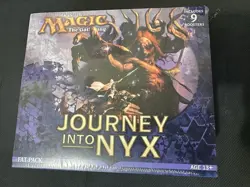 JOURNEY INTO NYX Magic the Gathering Sealed Fat Pack bundle box 9 booster packs - Image 1