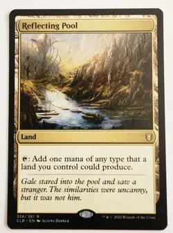 Reflecting Pool CLB Rare Land Regular #358 NM+ - Image 1
