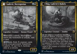 Ludevic, Necrogenius // Olag, Ludevic's Hubris Light Play, English Magic the Gat - Image 1