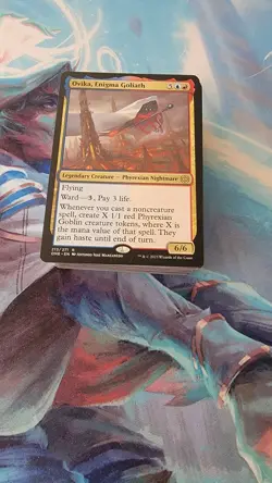 Ovika, Enigma Goliath Custom Commander Deck MTG Near Mint - Image 1