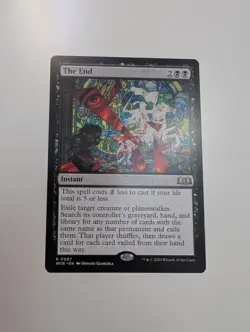 MTG - The End - Wilds of Eldraine NM/M Condition - Image 1