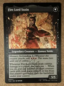 The Rise of Sozin - Avatar: The Last Airbender TLA - NM MTG - Image 2