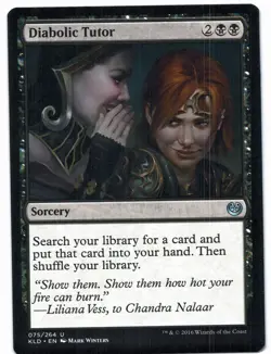 Diabolic Tutor U Kaladesh 75 LP - Image 1
