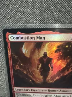 MTG Combustion Man (127/447) Avatar The Last Airbender NM FOIL - Image 2