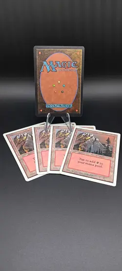Magic the Gathering Deckmaster Mountain Lot Of 5! 🔥 - Image 2