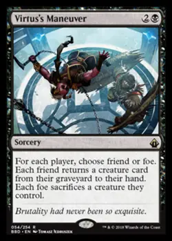 1 x Virtus's Maneuver - Foil - Battlebond - NM-Mint - MTG - Image 1