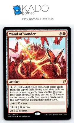 Commander Legends: Battle for Baldur's Gate #204 Wand of Wonder - Image 1