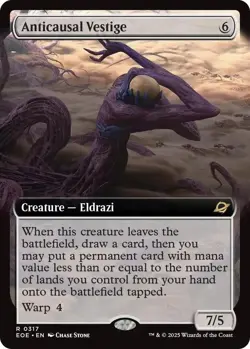 Anticausal Vestige (Extended Art)- Edge of Eternities- (Non-Foil)(NM) - Image 1