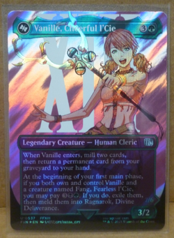 PRE-RELEASE Vanille, Cheerful I'Cie Surge Foil Final Fantasy Magic 0537 - Image 1