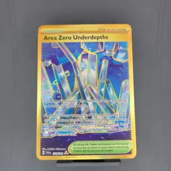 Area Zero Underdepths 174/142 Gold Stellar Crown Pokemon TCG - Image 1