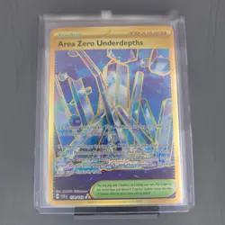 Area Zero Underdepths 174/142 Gold Stellar Crown Pokemon TCG - Image 3