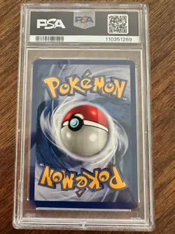1999 POKEMON GAME WARTORTLE #42 PSA 8 NM-MT - Image 2