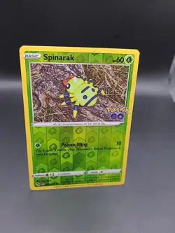 Pokemon Go Spinarak 006/078 Reverse Holo Rare Hidden Ditto Unpeeled Pack Fresh - Image 2