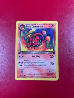 Dark Charmeleon 32/82 Team Rocket Regular First Edition Pokemon Card - Image 1