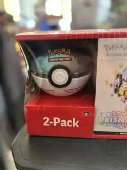 Pokemon TCG Prismatic Evolutions Elite Trainer Box ETB W/ Pokeball Tin *Pokeball - Image 4