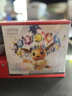 Pokemon TCG Prismatic Evolutions Elite Trainer Box ETB W/ Pokeball Tin *Pokeball - Image 5