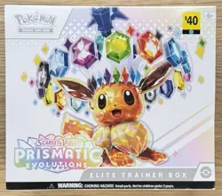 POKEMON TCG SCARLET VIOLET PRISMATIC EVOLUTIONS ELITE TRAINER BOX ETB NEW SEALED - Image 1
