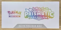 POKEMON TCG SCARLET VIOLET PRISMATIC EVOLUTIONS ELITE TRAINER BOX ETB NEW SEALED - Image 3
