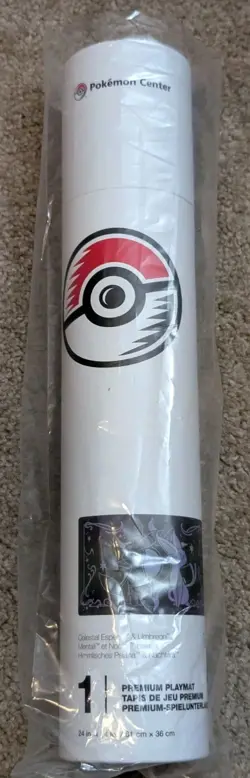 Pokemon Center Celestial Espeon & Umbreon Premium Playmat NEW US VERSION - Image 5