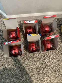 Sealed 1999 Pokemon Burger King Pokeball Set w/ 23k Gold Plated- 2 Full sets - Image 2