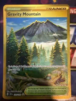 Pokemon TCG - Surging Sparks - Gravity Mountain Hyper Rare - 250/191 NM - Image 1