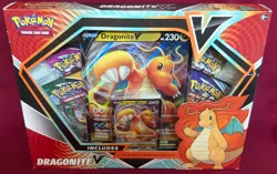Pokemon Dragonite V Box (Contains Evolving Skies and Fusion Strike packs!) - Image 1