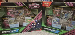 Pokemon TCG - Shrouded Fable Greninja and Kingdra EX Special Collections Sealed - Image 2