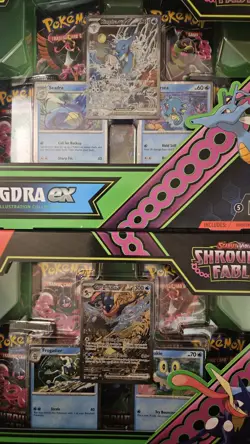 Pokemon TCG - Shrouded Fable Greninja and Kingdra EX Special Collections Sealed - Image 3