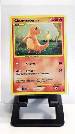 2008 Pokemon Stormfront Charmander Secret Rare Holo 101/100 Near Mint - Image 1
