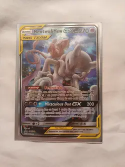 Pokemon TCG Mewtwo & Mew GX Tag Team Black Star Promo #SM191 - Image 1