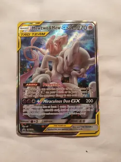 Pokemon TCG Mewtwo & Mew GX Tag Team Black Star Promo #SM191 - Image 2
