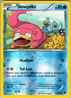 Slowpoke 19/122 XY - BREAKpoint Pokemon TCG LP - Image 1
