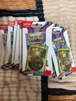 Pokemon TCG: S&V Paldea Evolved Checklane Blister - Smoliv - Image 1
