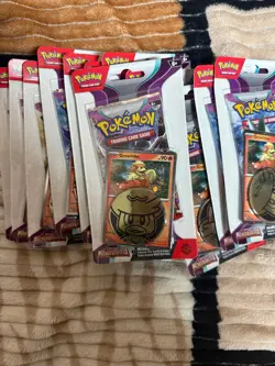 Pokemon TCG: S&V Paldea Evolved Checklane Blister - Growlithe - Image 1